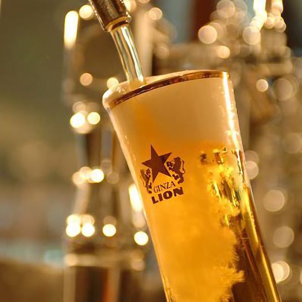 銀座ライオン自慢のビール
